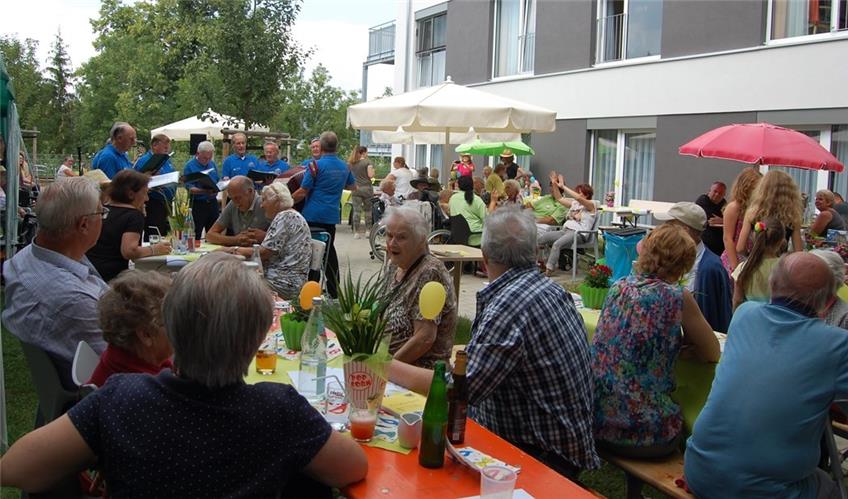 Sommerfest im Münzehof für alt und jung bringt die gute Laune