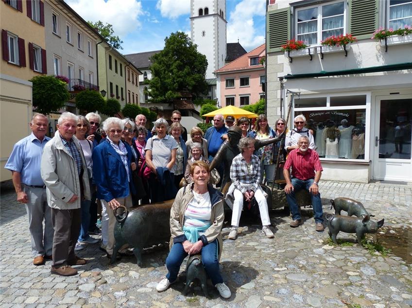 Kirchenchor Laufen besucht Wangen