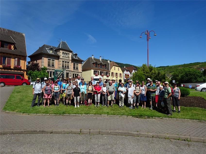 Albvereinsfamilie unterwegs durch Elsass und Schwarzwald