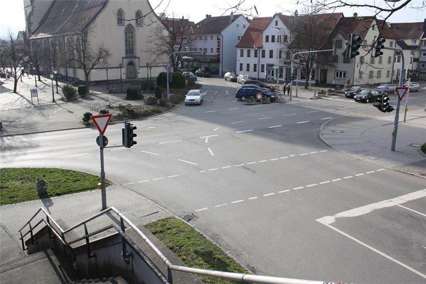 Kreuzung Wilhelmstraße wird zum Kreisverkehr – Baubeginn ist am Montag