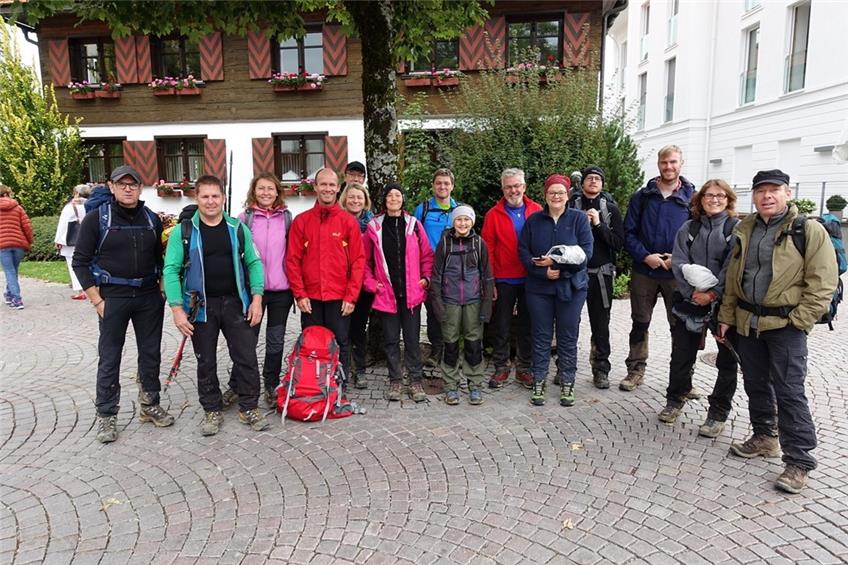 Nusplinger Albvereinler wanderten zwei Tage in Oberstaufen