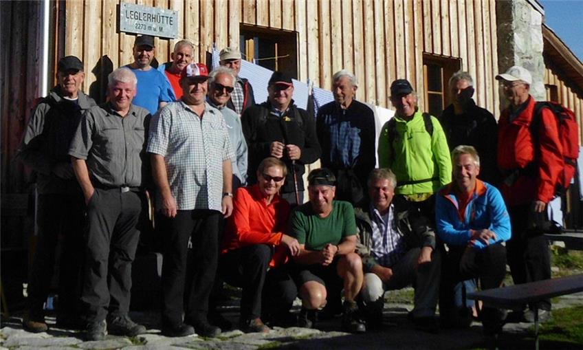 Weilener Jedermänner touren zur Leglerhütte in der Schweiz