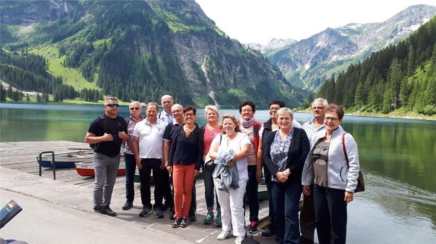 Frohnstetter 60er feiern in Tirol