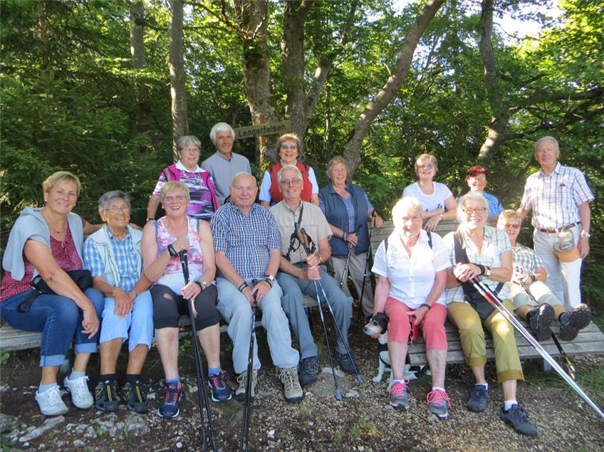 Nordic-Walking-Gruppe des Albvereins gibt es seit zehn Jahren