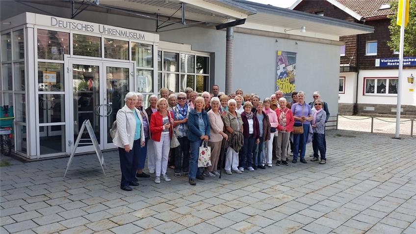 Mitglieder der Osteoporose-Selbsthilfegruppe im Schwarzwald