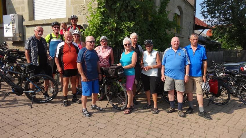 Binsdorfer Albverein macht eine Radtour an Neckar und Stunzach