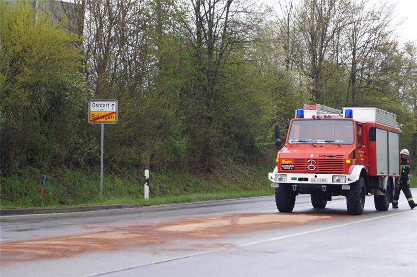 Auto zieht Benzinspur von Balingen nach Ostdorf