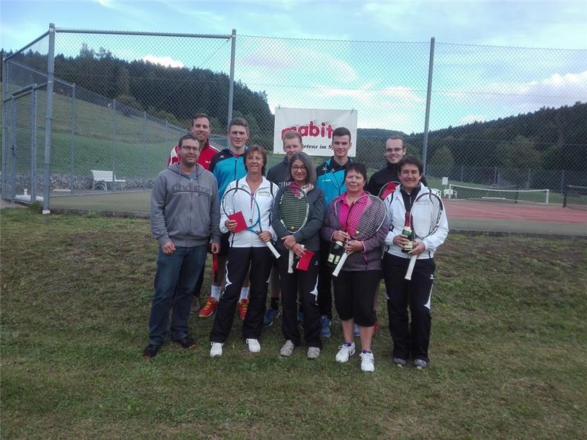 Die Tennis-Vereinsmeister in Zillhausen stehen jetzt fest