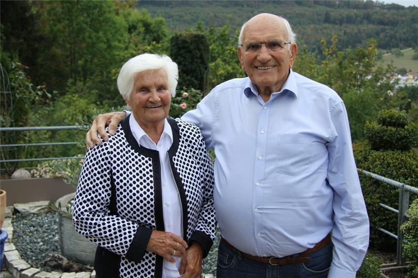 Helmut und Gisela Keinath seit 65 Jahren verheiratet