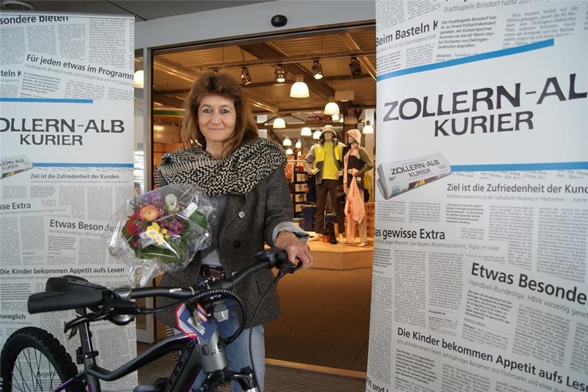 ZAK-Leserin gewinnt E-Bike
