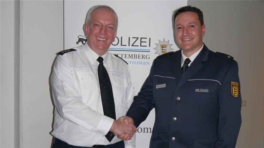 Markus Lehmann ist neuer Albstädter Polizeichef