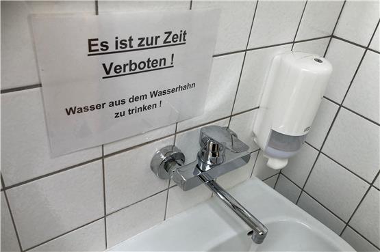 Wegen Legionellen: Duschen in der Onstmettinger Raichberghalle ist weiterhin verboten