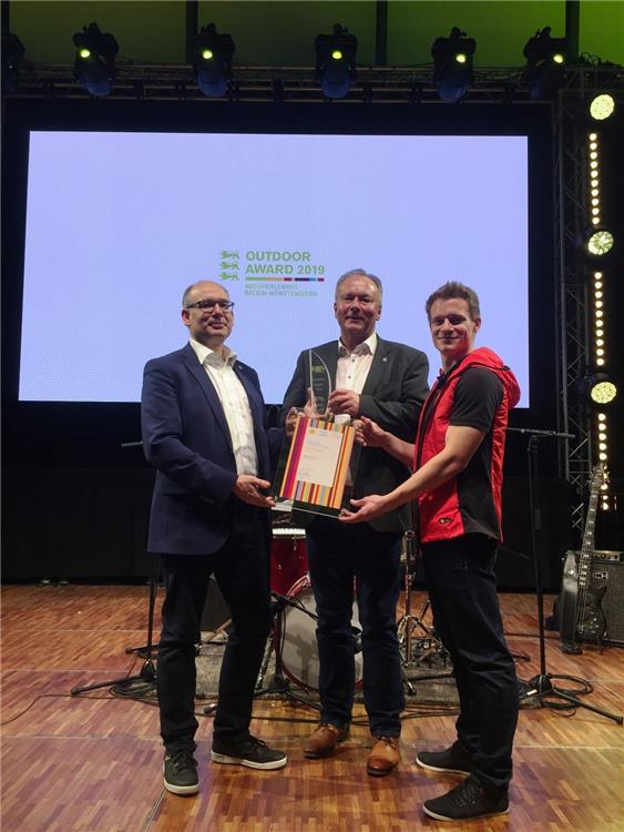 Bikezone Albstadt gewinnt den Outdoor-Award 2019