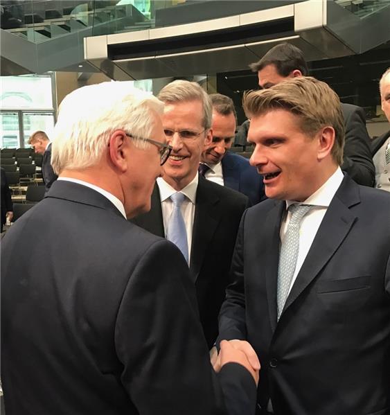 SPD und CDU im Kreis zufrieden mit Steinmeier