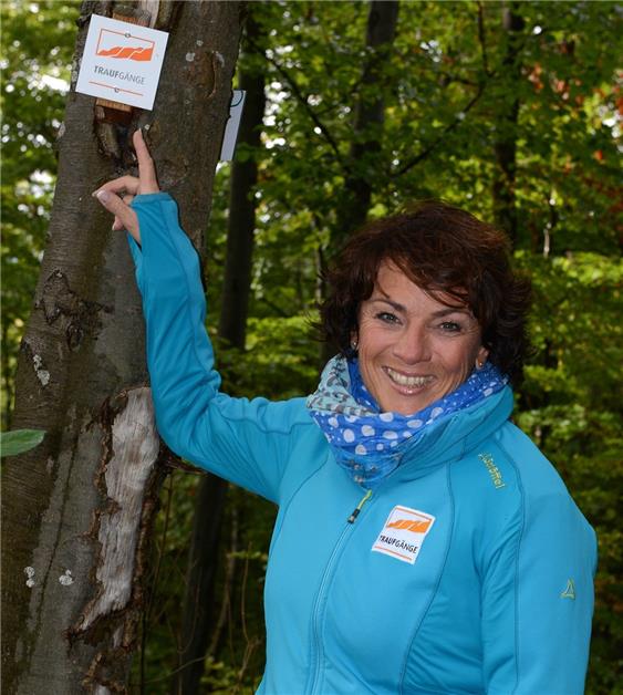 Durch duftende Wälder gehen: auf Tour mit Sonja Faber-Schrecklein