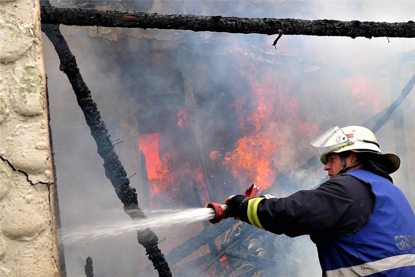 Wohnhaus in Gruol brennt komplett nieder