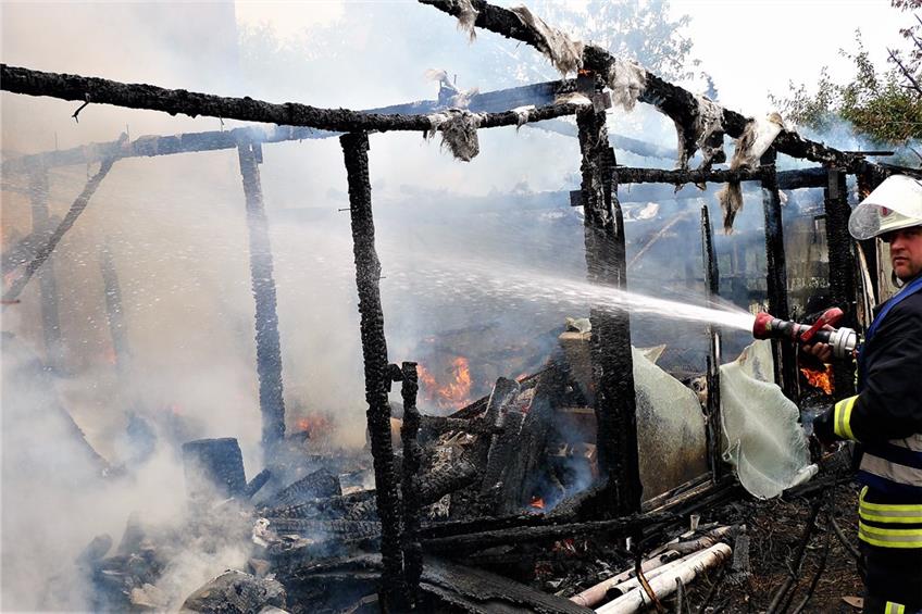 Wohnhaus in Gruol brennt komplett nieder