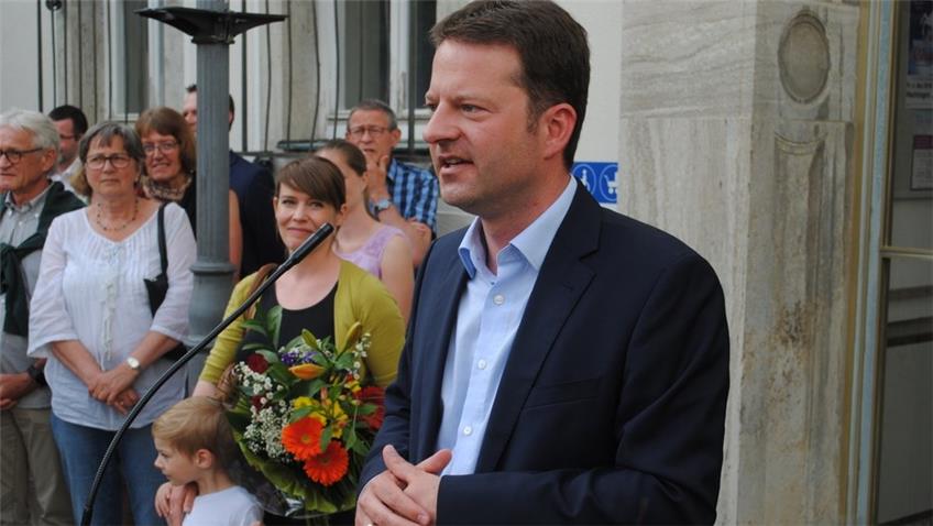 Philipp Hahn wird Hechingens neuer Bürgermeister