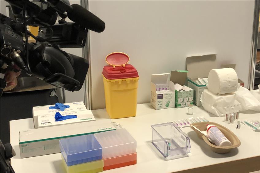 Im Zollernalbkreis öffnen ab Anfang Dezember drei Pop-Up-Impfzentren
