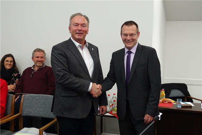 Mit großer Mehrheit gewählt: Udo Hollauer ist der neue Erste Bürgermeister von Albstadt