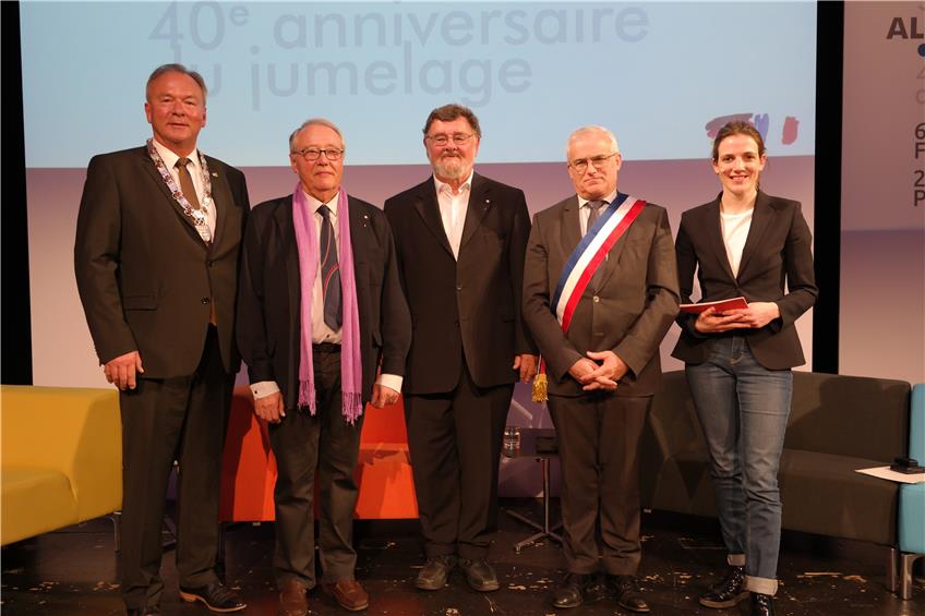 Höchste Auszeichnung der Stadt Albstadt: Bürgermedaille für Rainer Günther und Alain Laury