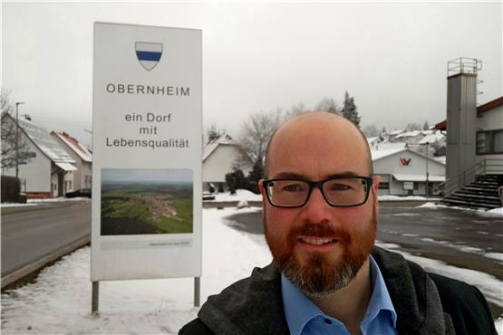 Der erste Kandidat: Alexander Hofer aus Oberdigisheim möchte Bürgermeister in Obernheim werden