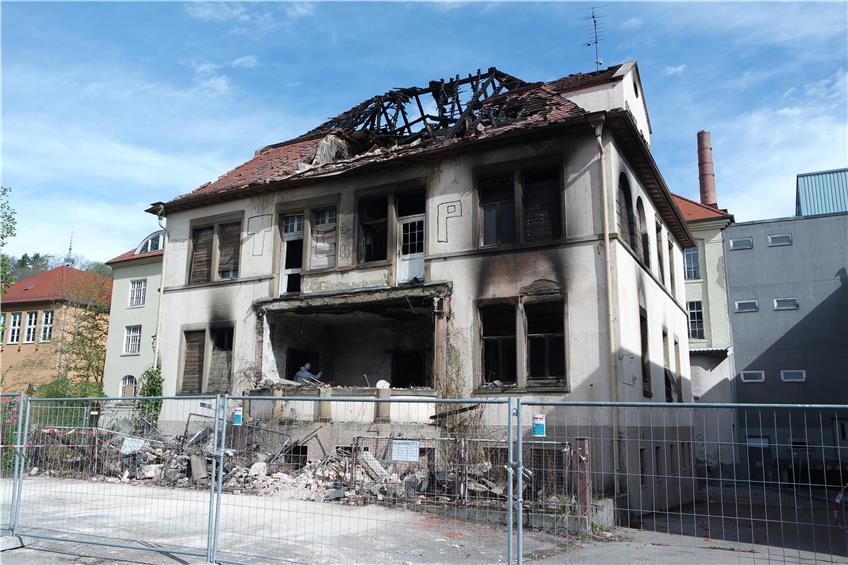 Nach dem Brand der Villa Maag in Ebingen: Noch-Eigentümer steht vor großen Problemen