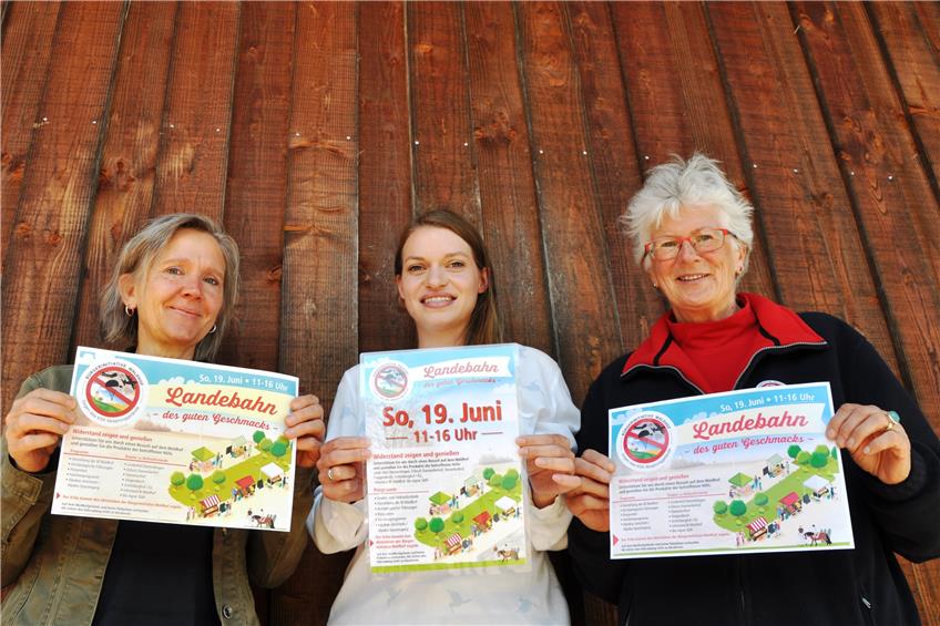 Wir leben davon: Landwirte initiieren „Landebahn des guten Geschmacks“ auf Geislinger Waldhof