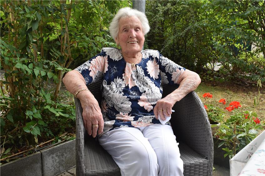 Ein Jahrhundert voll Freude, Fleiß und Zufriedenheit – Anneliese Liebhardt wird 100