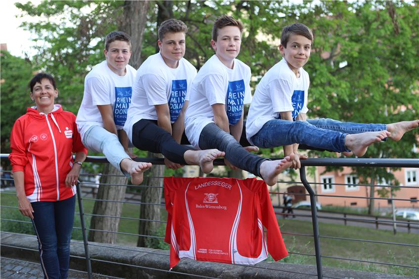 Jugend trainiert für Olympia: Schömberger Schulturner gewinnen Rhein-Main-Donau-Cup