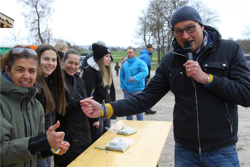 924 Personen beteiligen sich am Ukraine-Benefizlauf rund ums Tailfinger Lerchenfeld