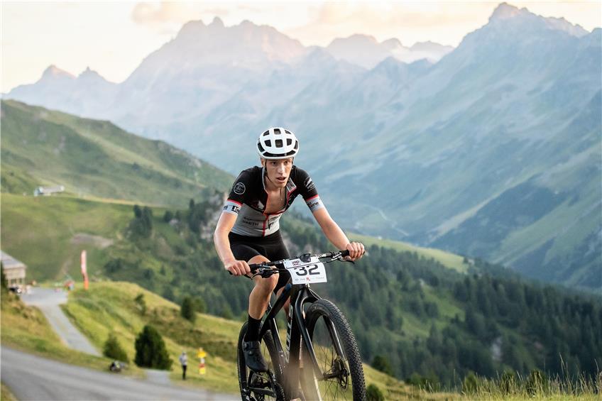 Überzeugende Leistungen in den Alpen: Simon Kempf und Levin Winz stark beim Ironbike