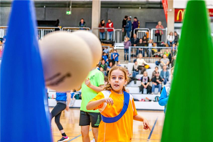 Kinderleichtathletik-Mannschaftswettbewerb in Balingen: Sportliche Spannung bis zum Schluss
