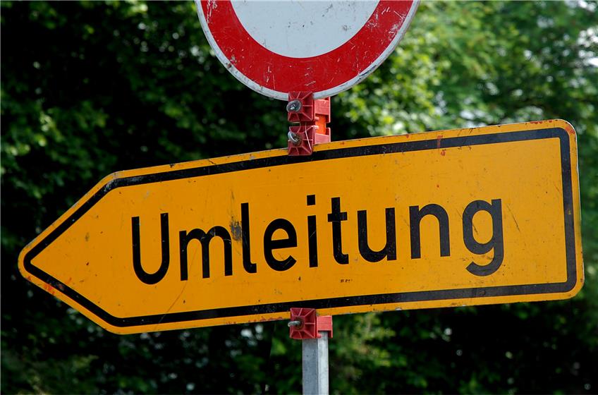 Autofahrer müssen zwischen Unter- und Oberdigisheim ab Mitte Oktober Umleitungen fahren