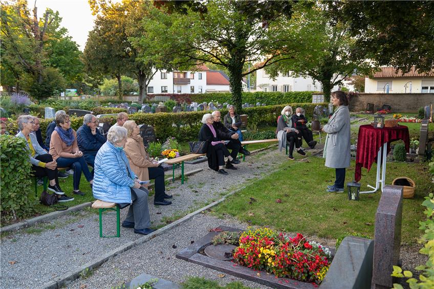 Soiree auf dem Balinger Stadtfriedhof: Die Hospizgruppe besteht seit 25 Jahren