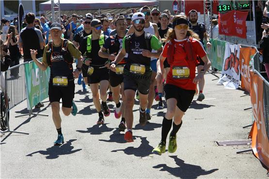 277 Läuferinnen und Läufer aus 17 Nationen am Start: Der zweite „Up The Hill“-Lauf in Margrethausen