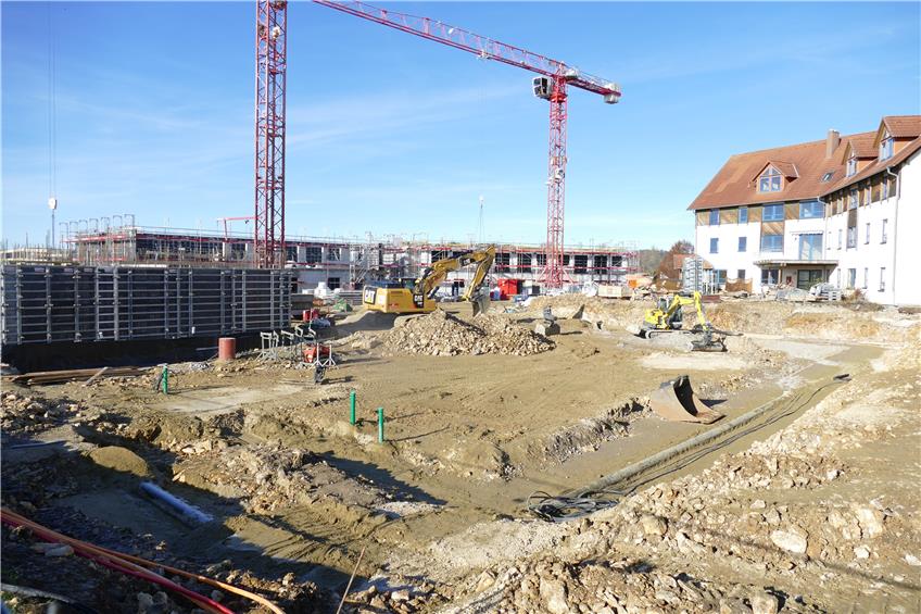 Arbeitsunfall: 24-Jähriger stirbt auf der Baustelle des neuen Pflegeparks in Stetten a.k.M.