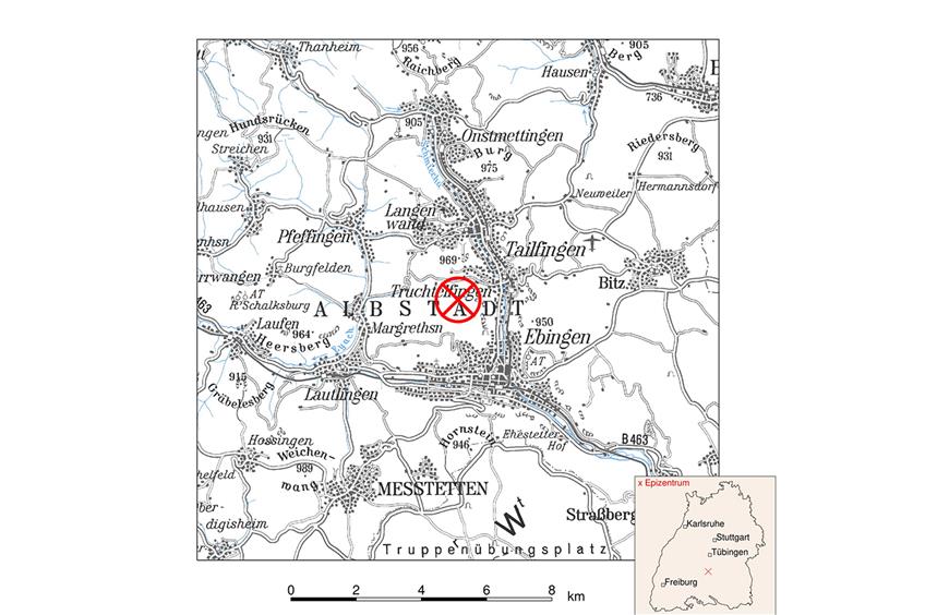 „Nicht besorgniserregend“: Erdbebendienst meldet mehrere leichte Nachbeben in Albstadt