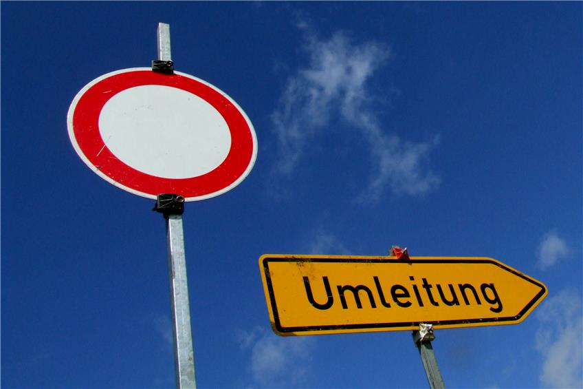 Straßensanierung: Ab Dienstag gibt es eine Vollsperrung zwischen Obernheim und Oberdigisheim