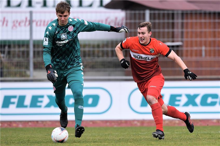 Punkt war für TSG Balingen drin gegen Regionalliga-Tabellenführer Mainz 05