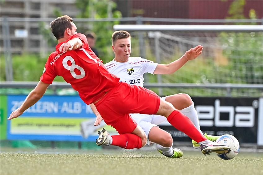 Gegen Ligakonkurrent Laupheim: Viktor Farkas sorgt für den späten Sieg der Balinger U 23