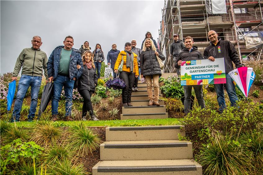 Gartenschau in Balingen: ZAK-Mitarbeiter besichtigen bei persönlicher Führung das Südgelände