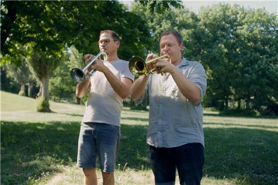 Alles andere als „Humba-Humba-Tätärä“: Trompeter aus dem Kreis spielen bei Blasmusik-Festival
