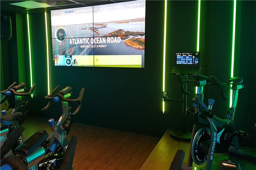 Fitness World Albstadt ist Vorreiter bei neuem Indoor-Cycling-Kurs-Konzept