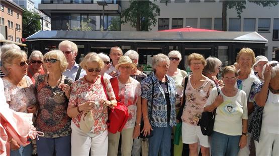 Balinger Osteoporosegruppe besichtigt die Stadt Ulm