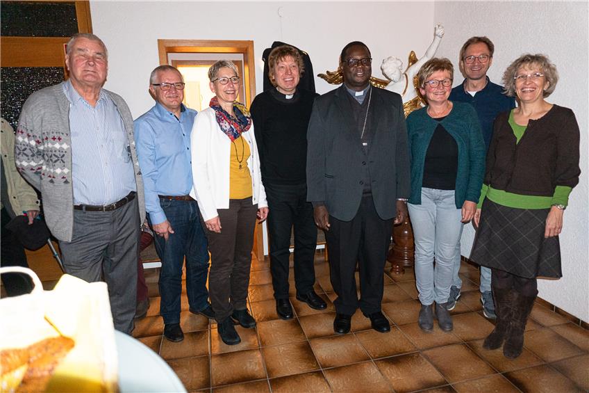 Besuch bei alten Freunden: Bischof Flavia Matinde Kassala besucht Schömberg