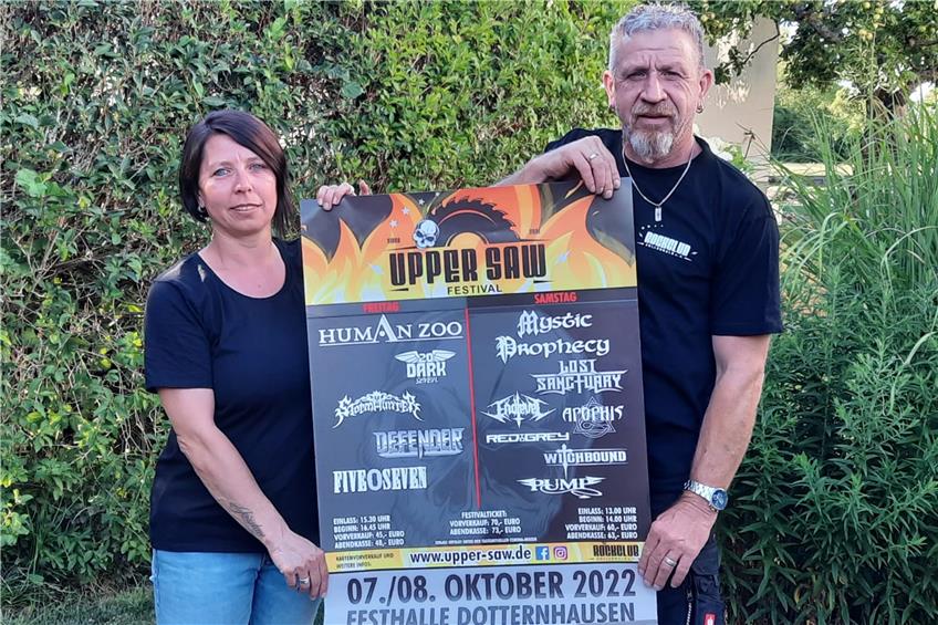 Metalgemeinde feiert in Dotternhausen: Rockclub Zollernalb lässt es beim Upper-Saw-Festival krachen