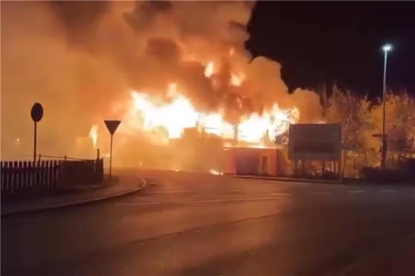 Großbrand in Stetten: Technischer Defekt war laut Gutachten wohl Brandursache