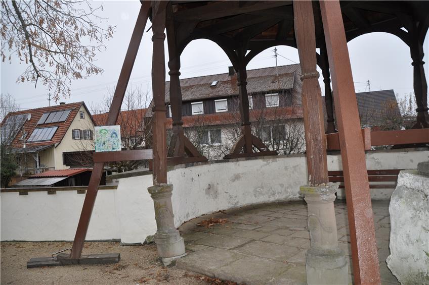 Provisorium ade: Geislinger Schlosspavillon wird nach Vandalismus repariert