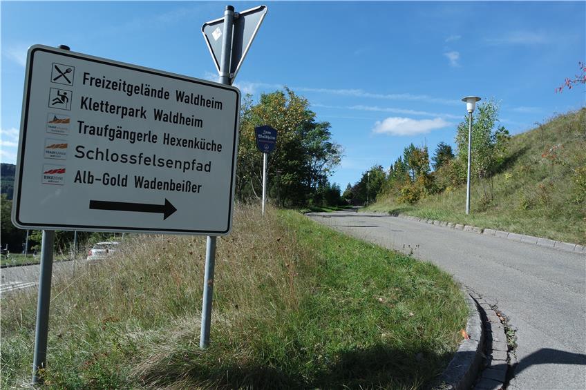 Gemeinderat beschließt: Das Sträßle zum Ebinger Waldheim wird für Autos gesperrt
